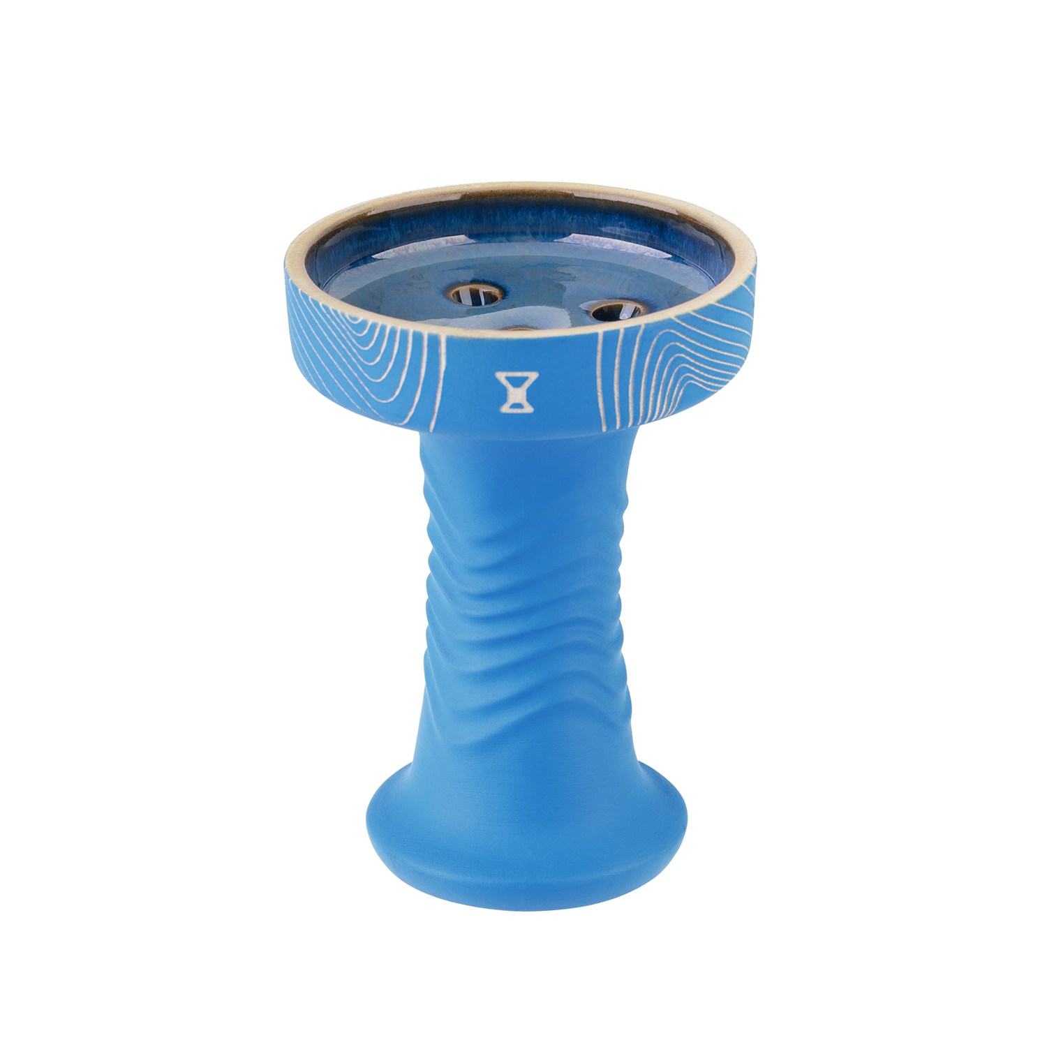  чаша alpha hookah - wave killer pacific blue 