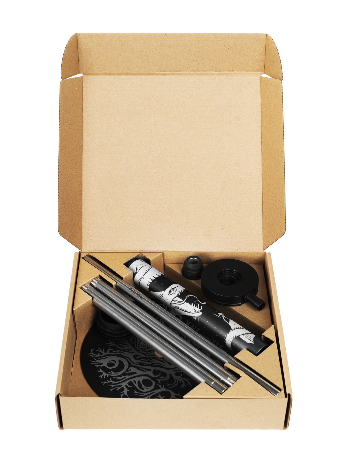  кальян gold miner - freestyle basilisk (black) 