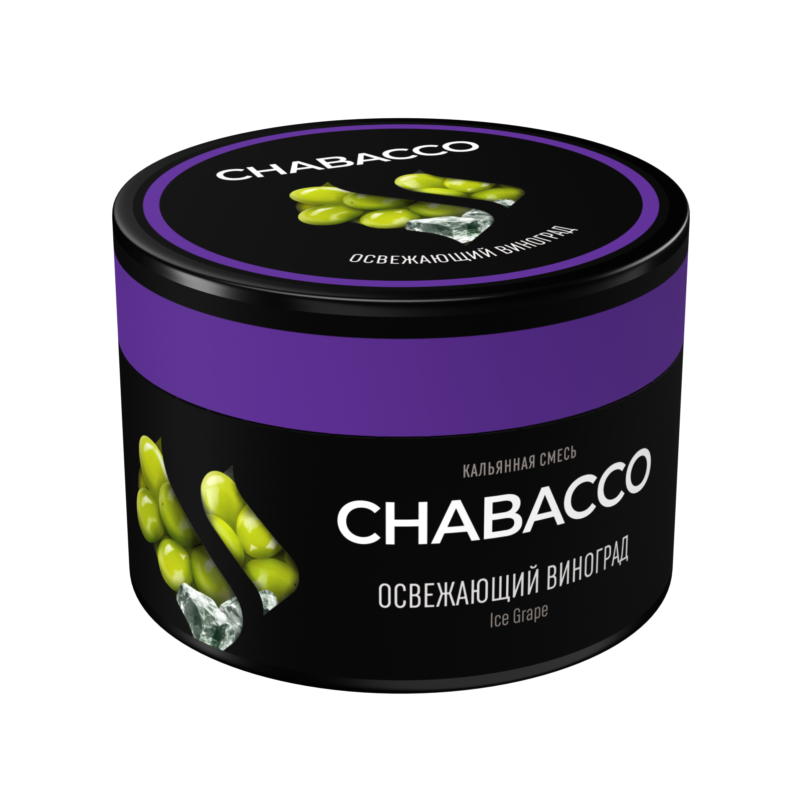 (M) Chabacco Medium 40 г Ice Grape (Освежающий Виноград)