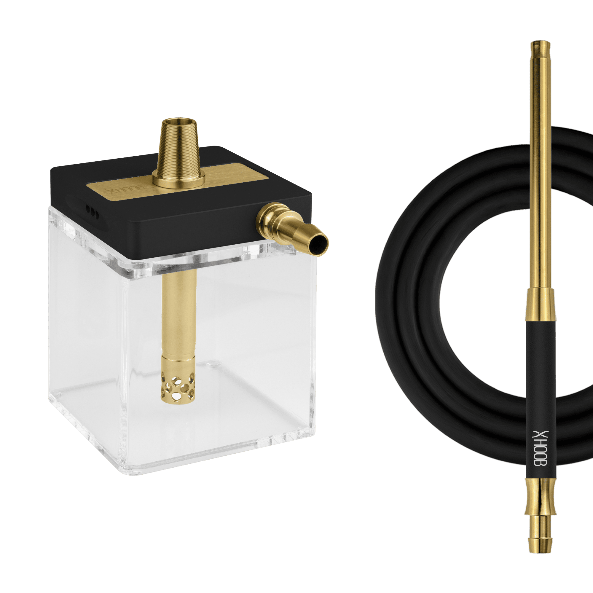 Кальян Hoob subAtom | Чёрный x Золото