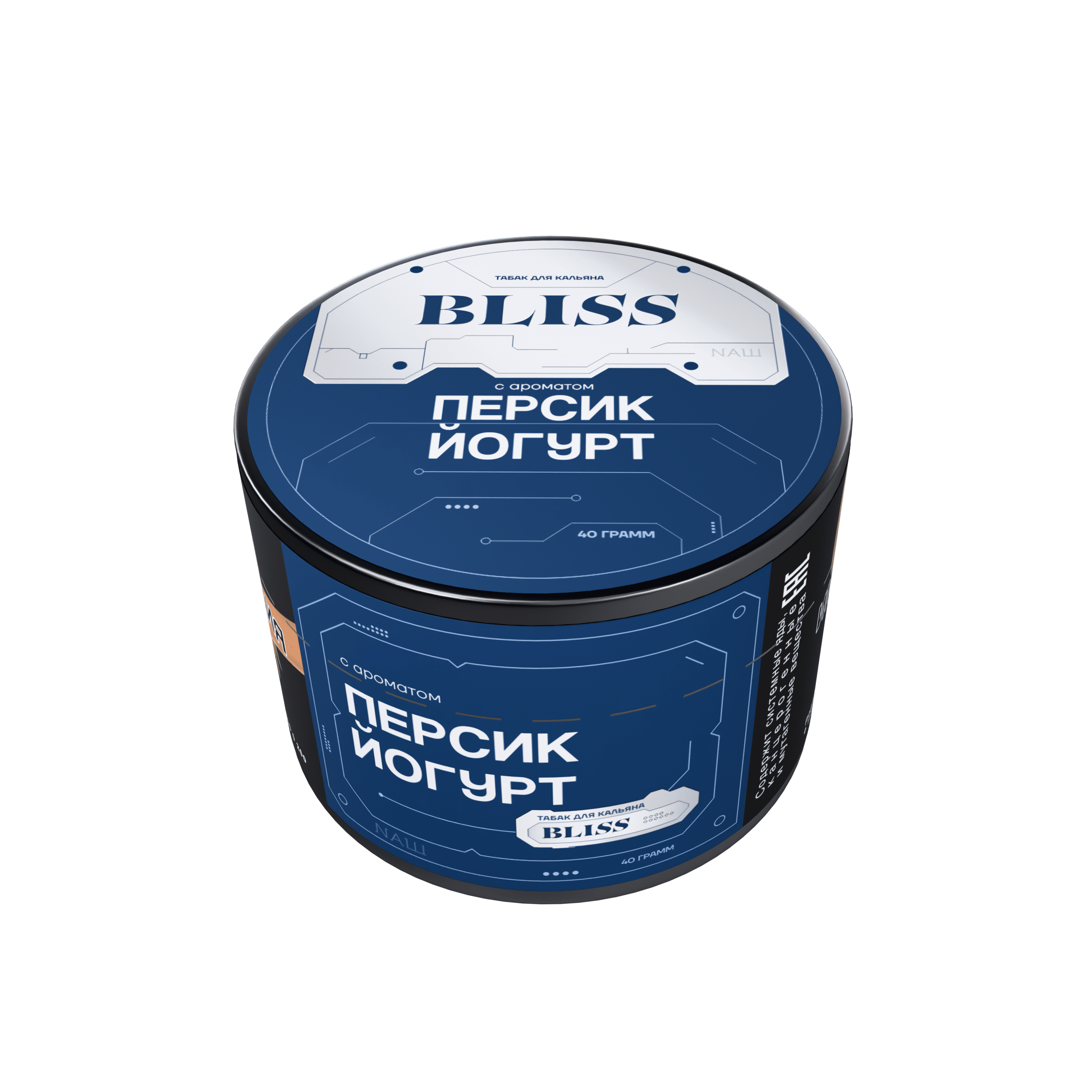 (M) Bliss 40 г Персик Йогурт