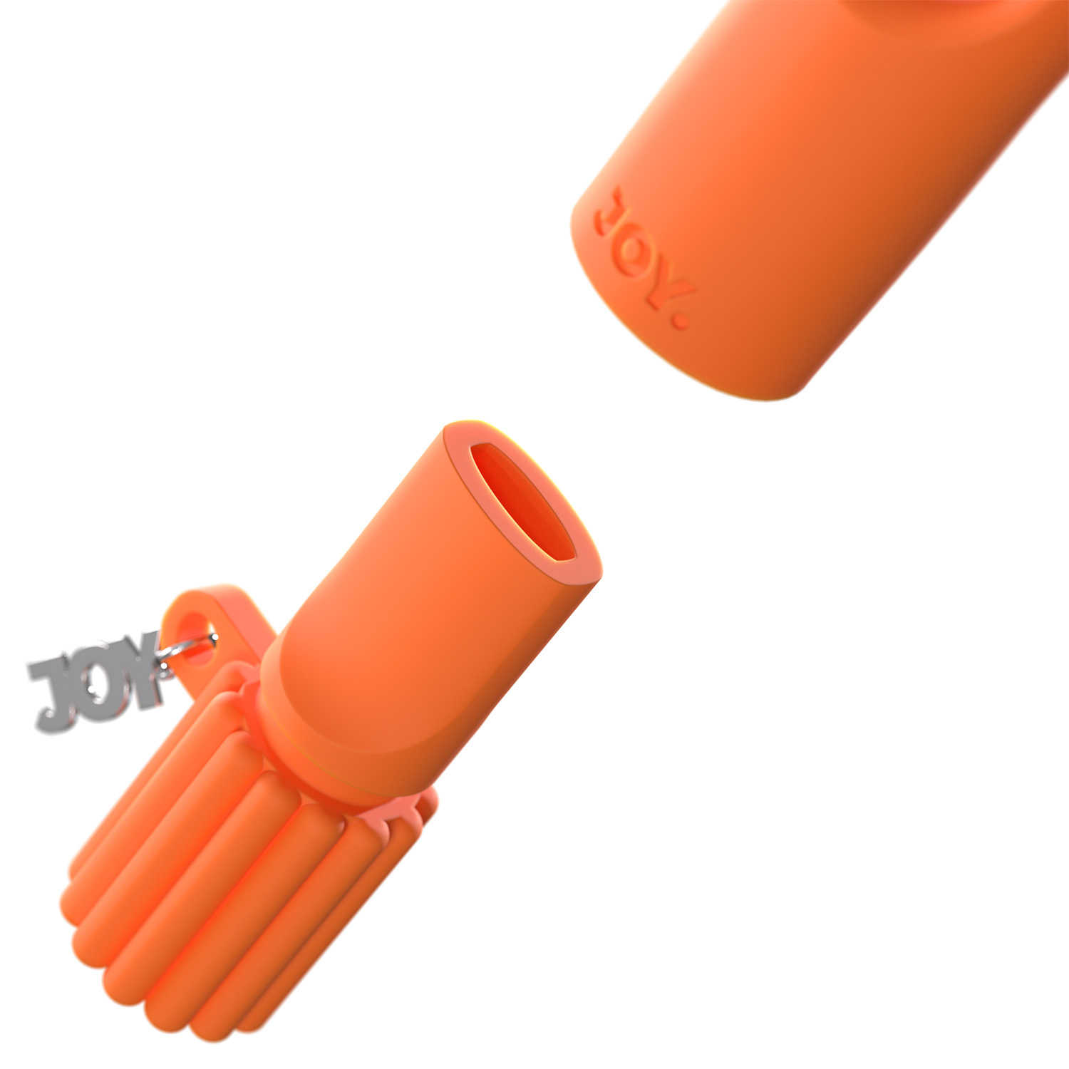 персональный мундштук силиконовый joy (оранжевый) 