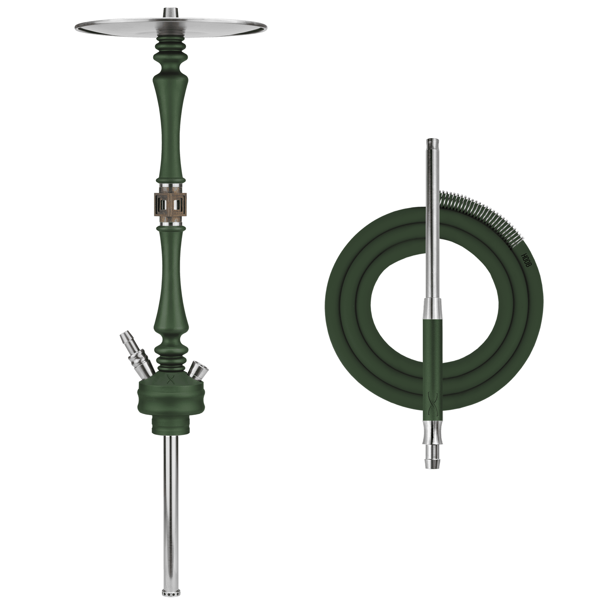 Кальян Hoob Mars | Британский гоночный зелёный x Золото