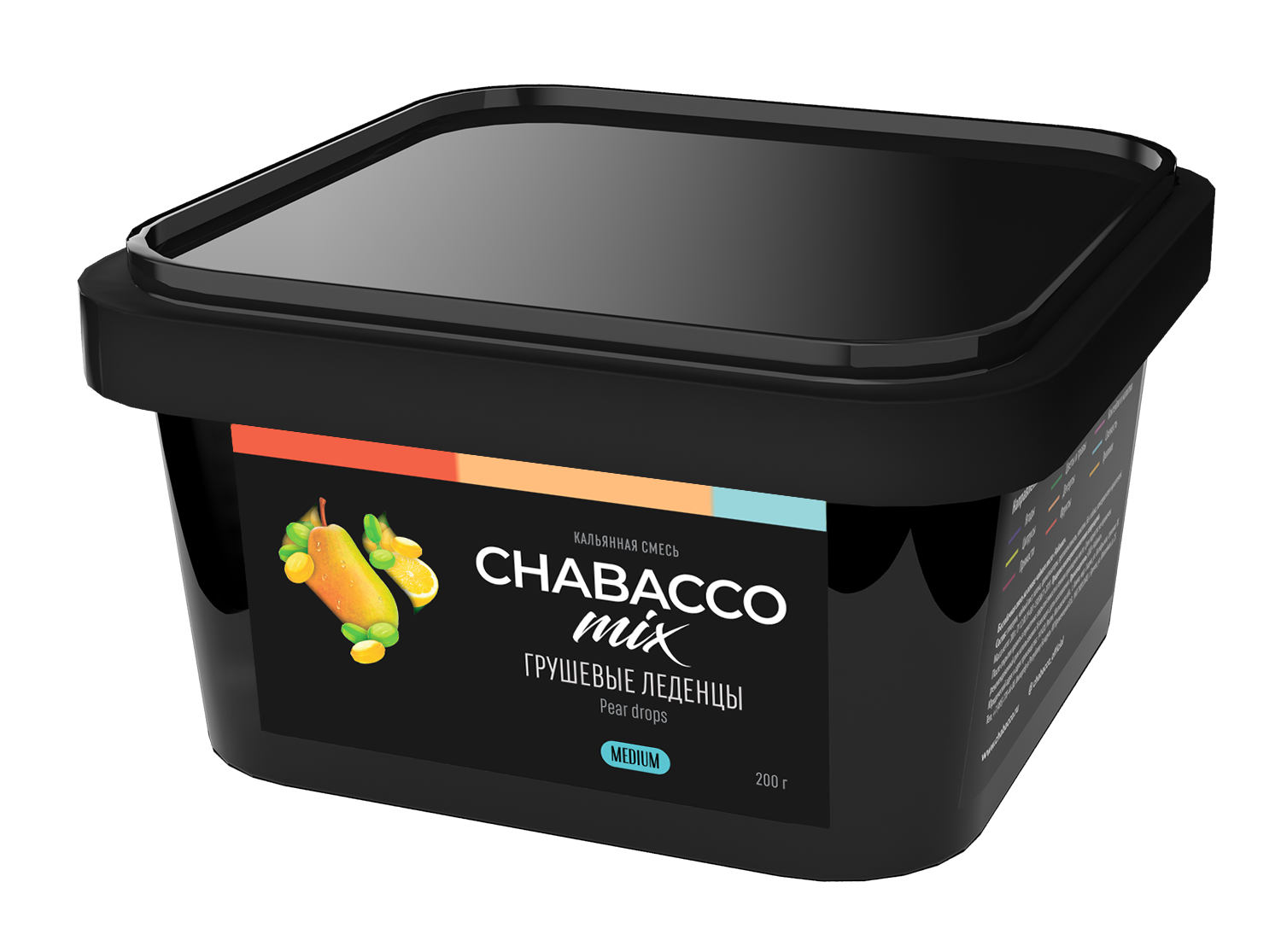 (M) Chabacco Mix 200 г Pear Drops (Грушевые леденцы) (M) Chabacco Mix 200 г Pear Drops (Грушевые леденцы)