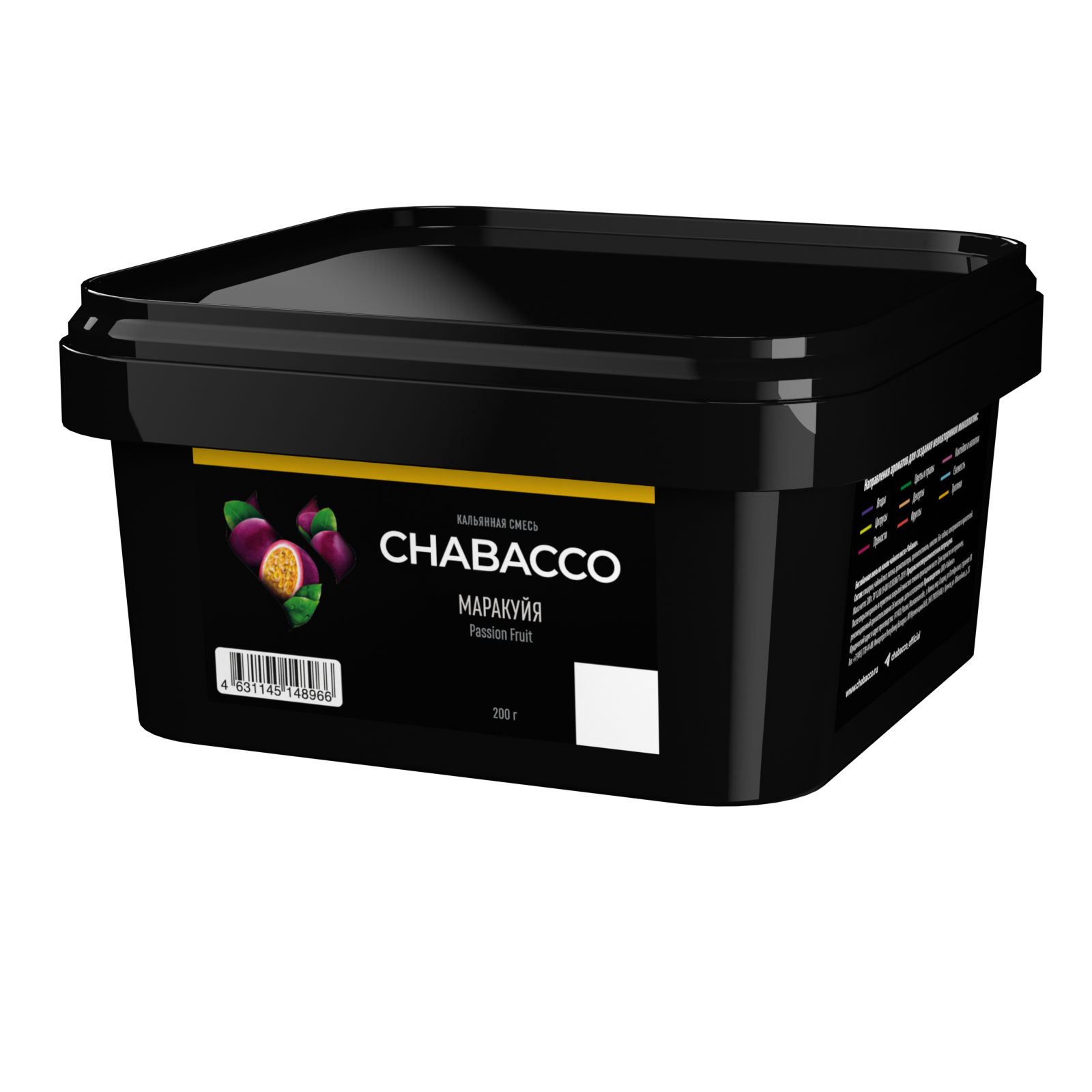  (m) chabacco medium 200 г passion fruit (маракуйя) 