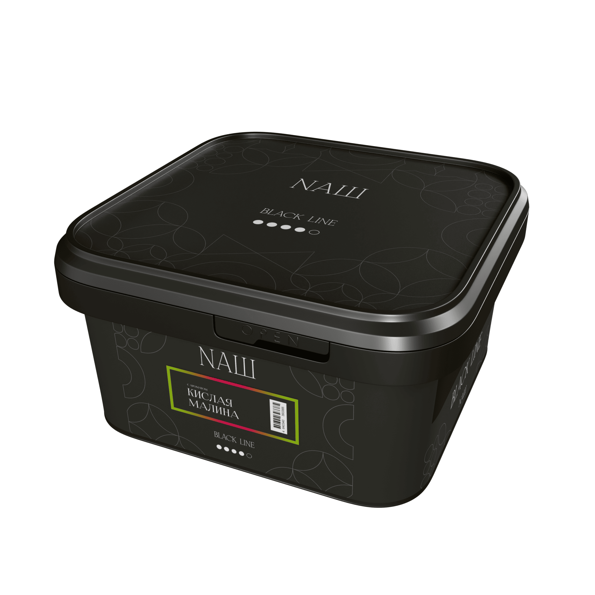 (M) Nаш Black 200 г Кислая малина