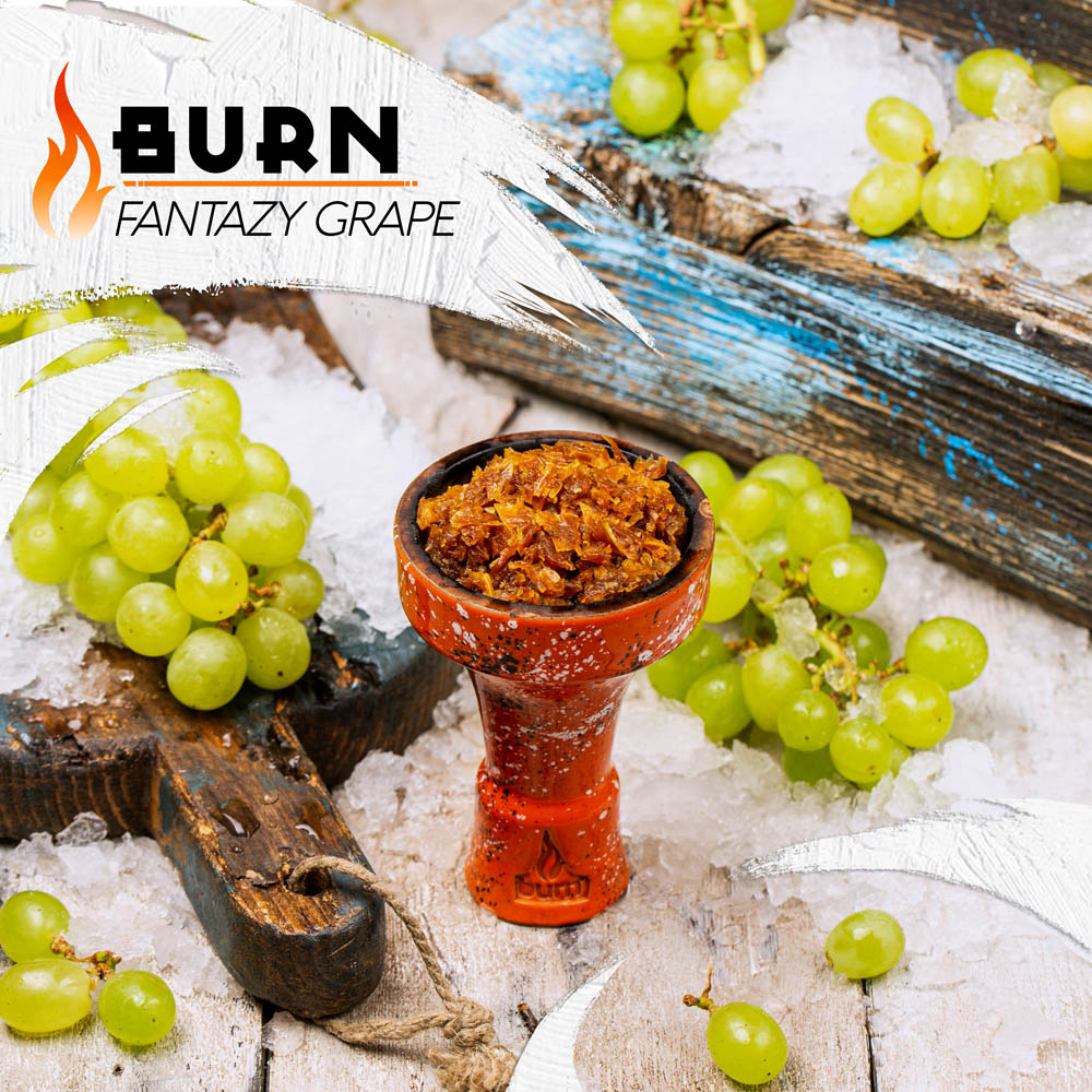 (M) Burn 100 г Fantazy Grape (Морозный виноград с легкими ванильными оттенками)