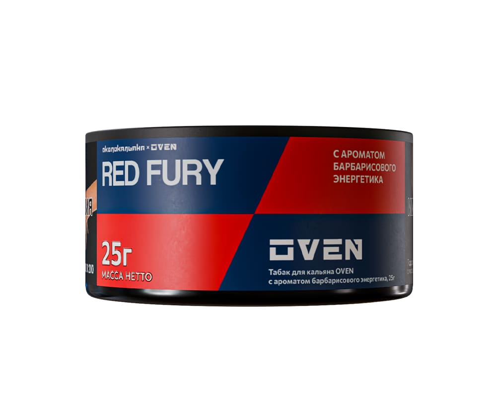 (M) Oven 25 г Red Fury (Энергетик с барбарисом)