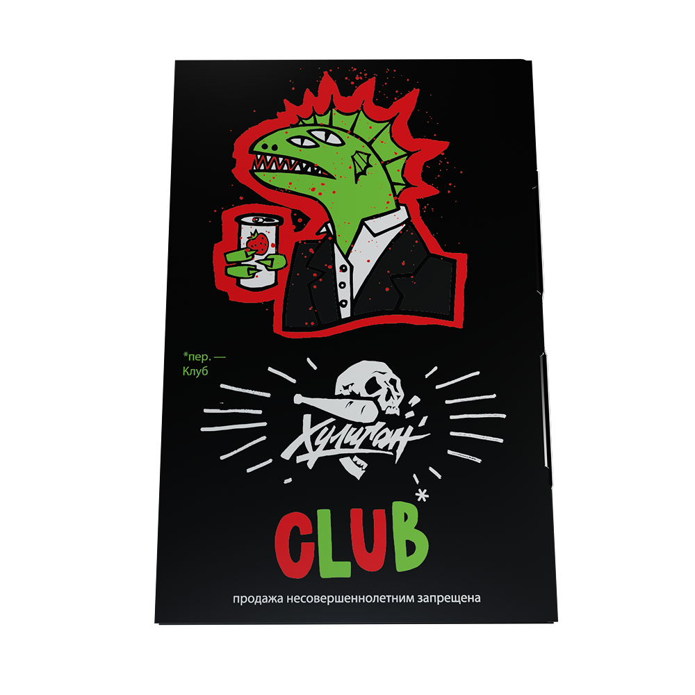 (M) Хулиган 25 г Club (Клубничная газировка)