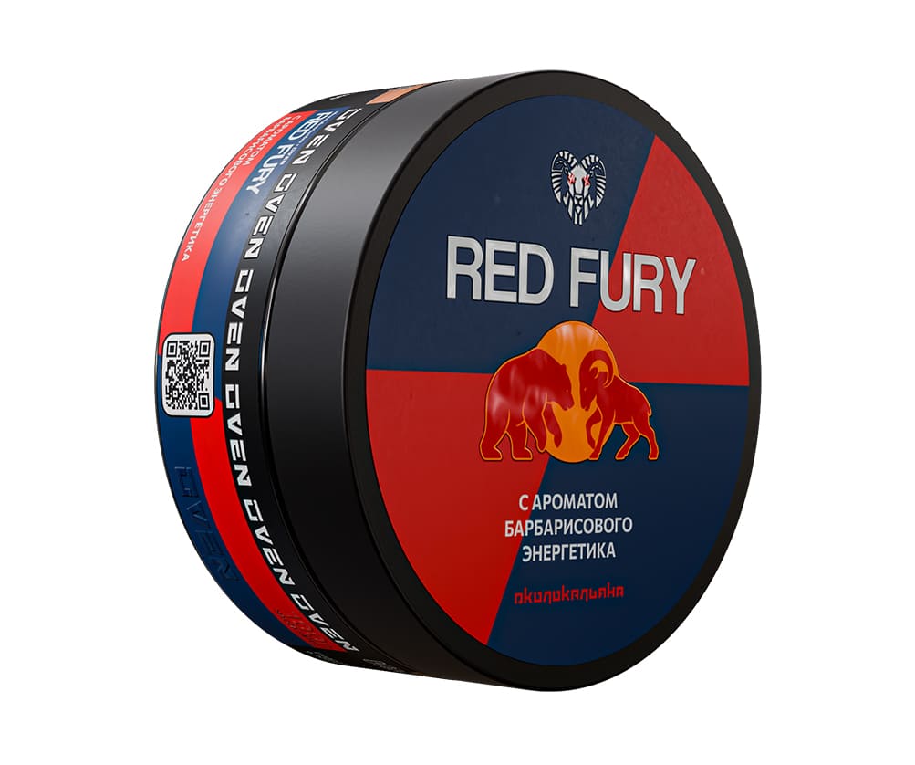 (M) Oven 100 г Red Fury (Энергетик с барбарисом)