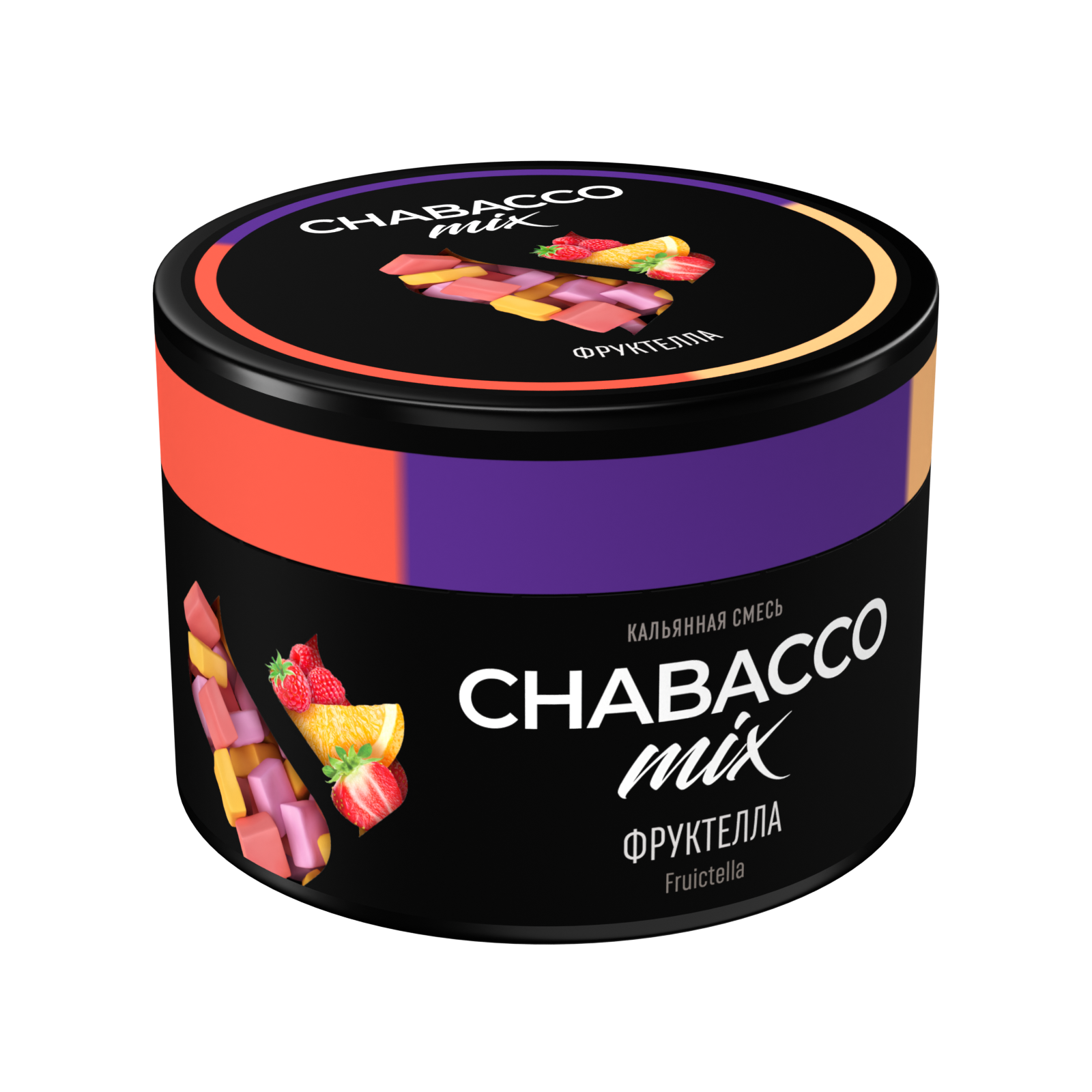 (M) Chabacco Mix 40 г Fruictella (Фруктелла)