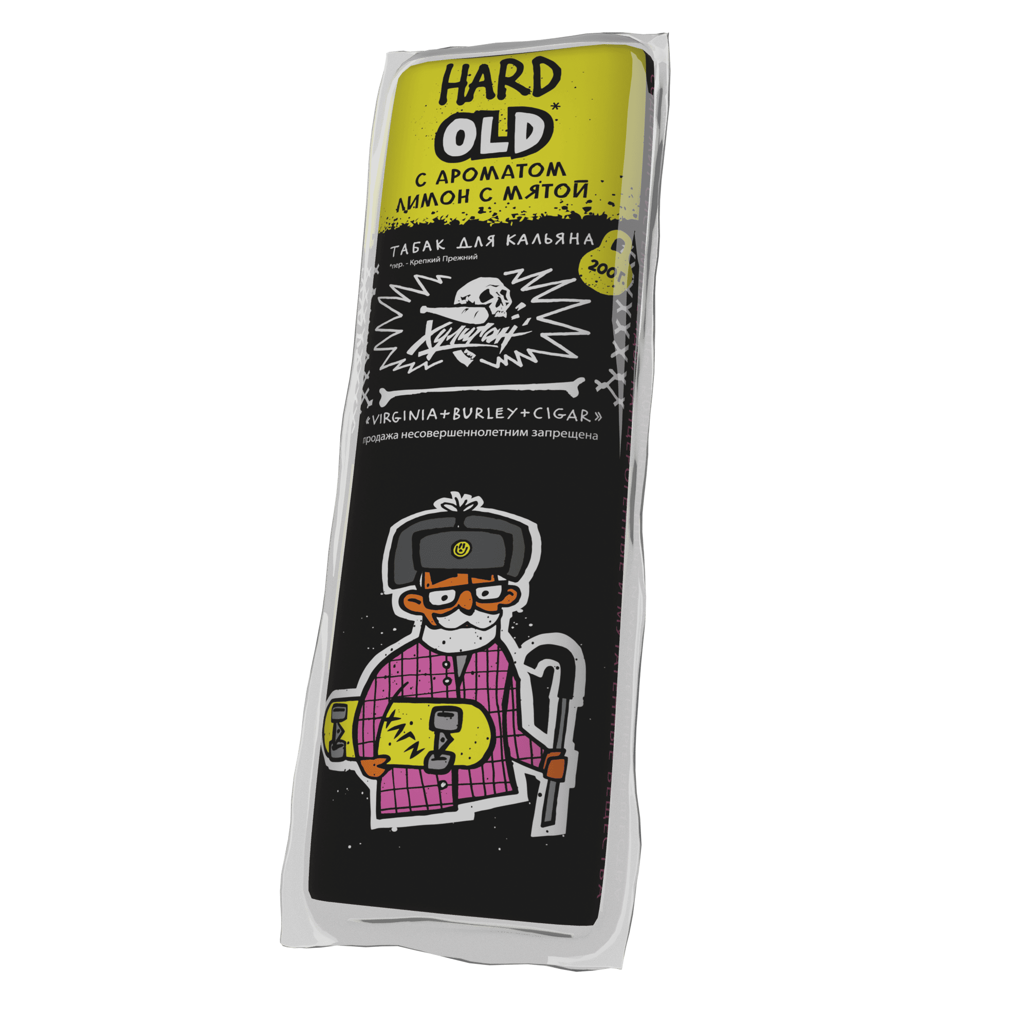 (M) Хулиган Хард 200 г OLD (Лимон с мятой)