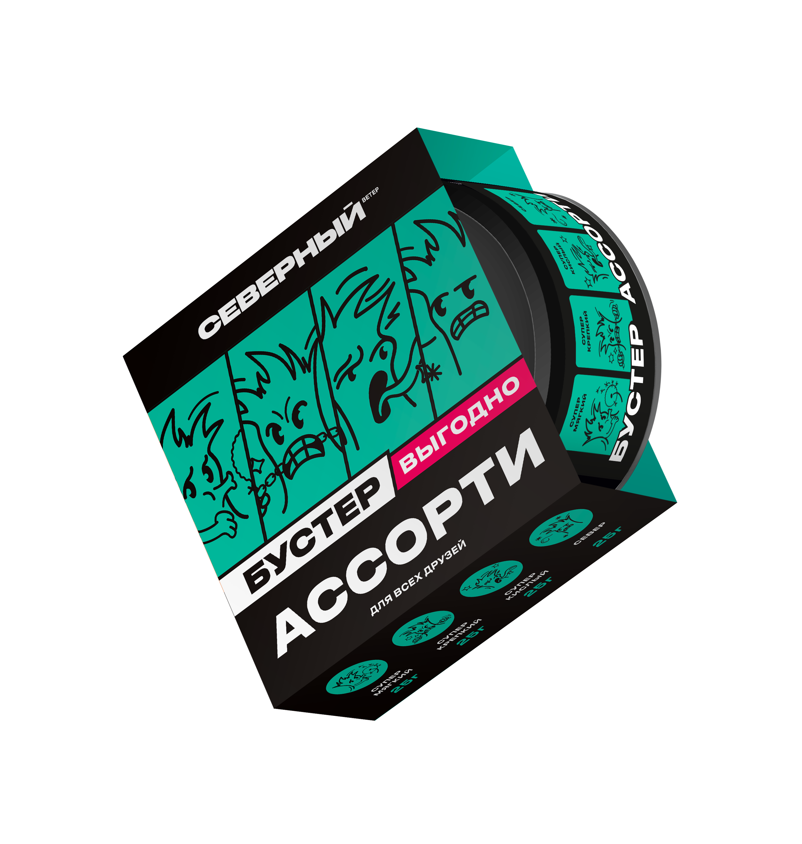 (M) Северный 100 г Ассорти Бустер