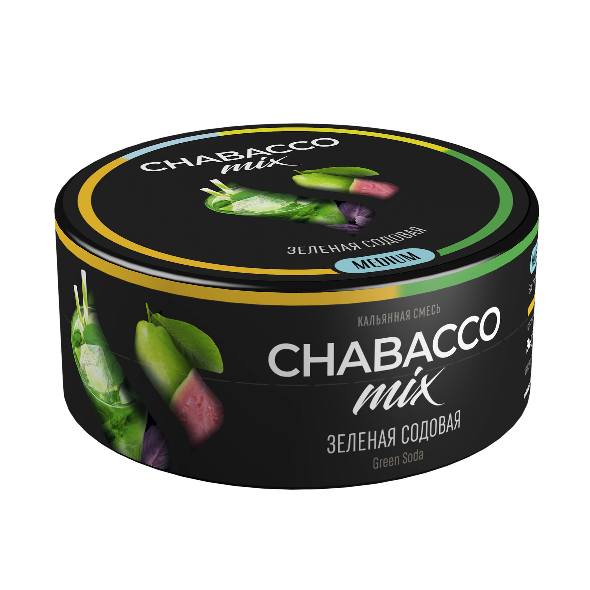 (M) Chabacco Mix 25 г Green Soda (Зеленая содовая)