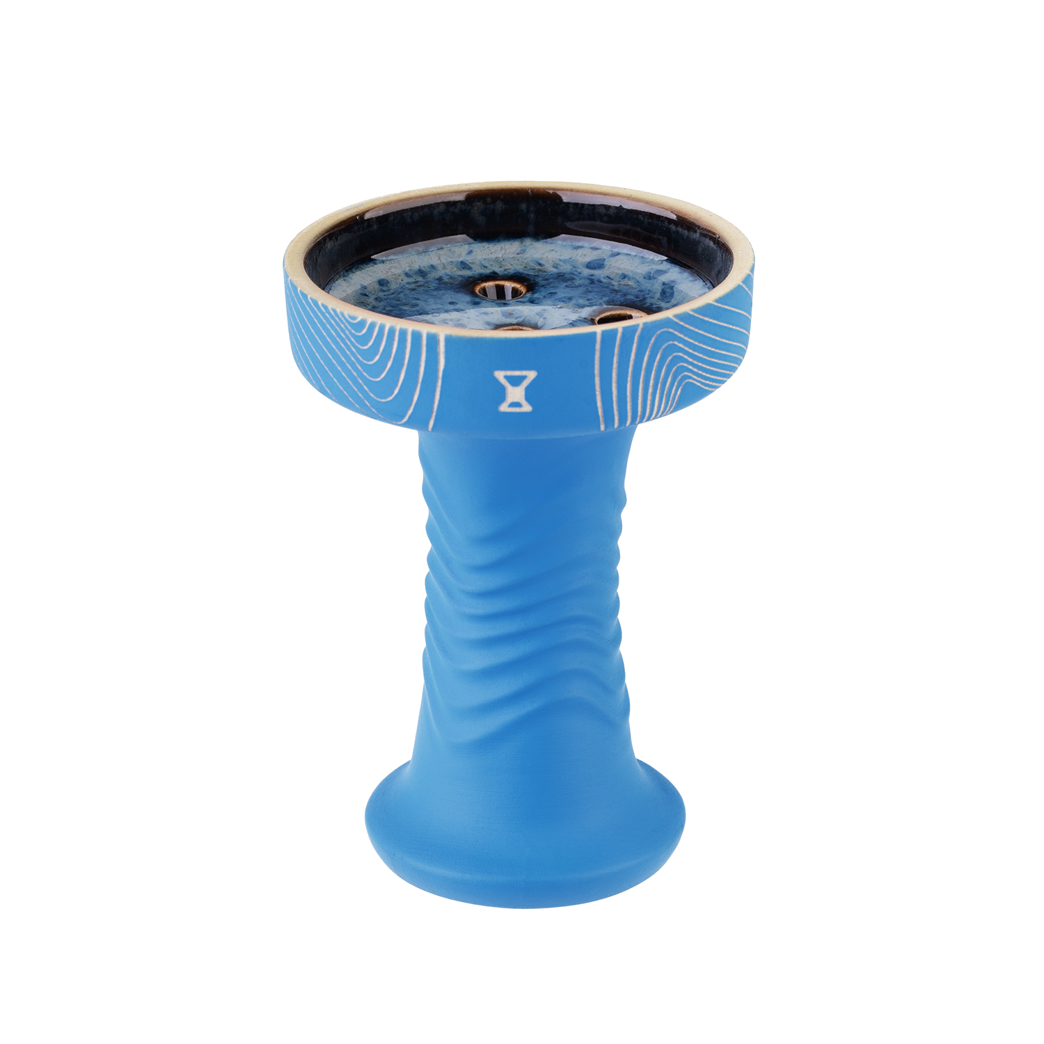  чаша alpha hookah - wave killer atlantic blue 
