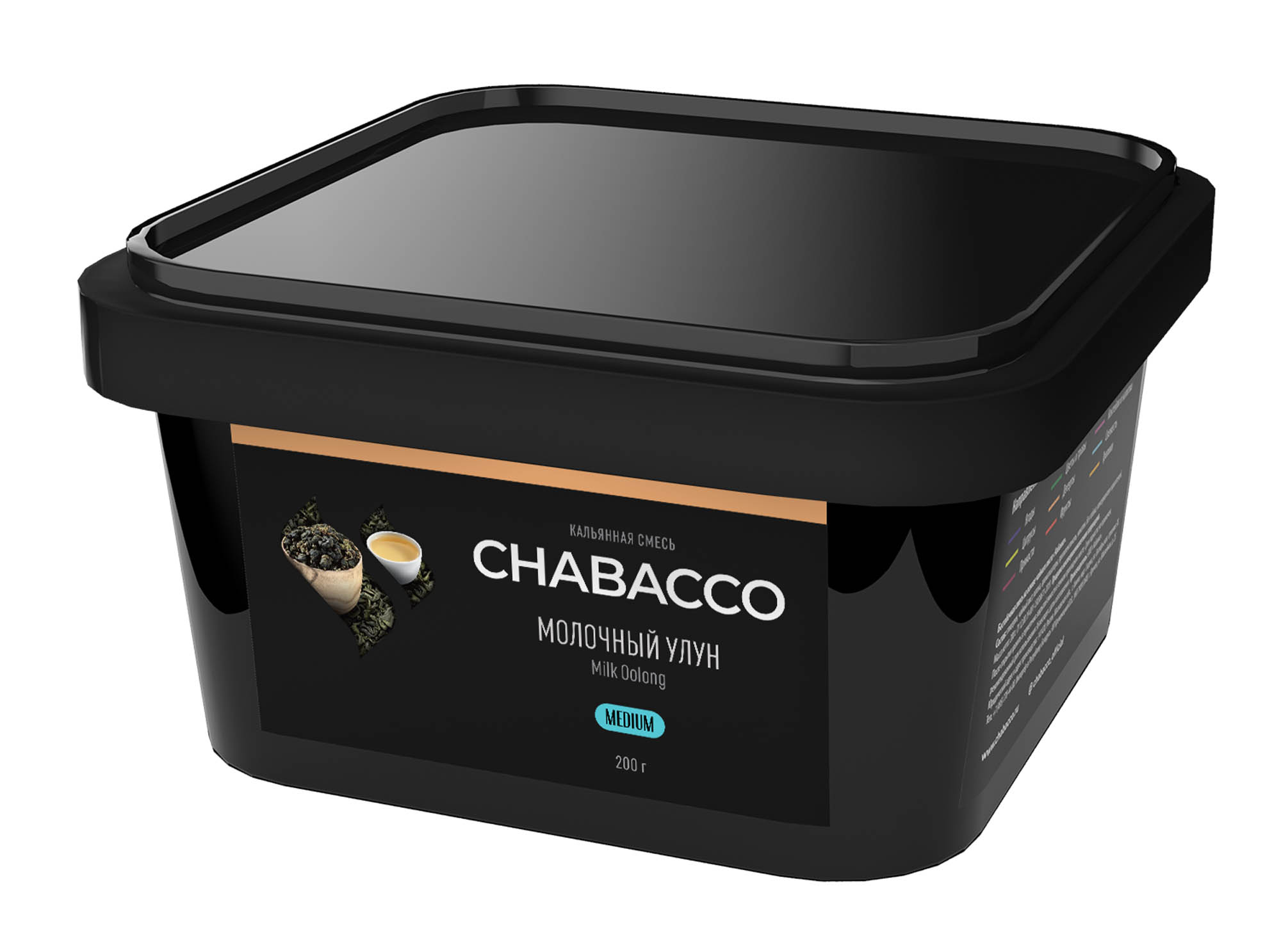 (M) Chabacco Medium 200 г Milk Oolong (Молочный Улун)