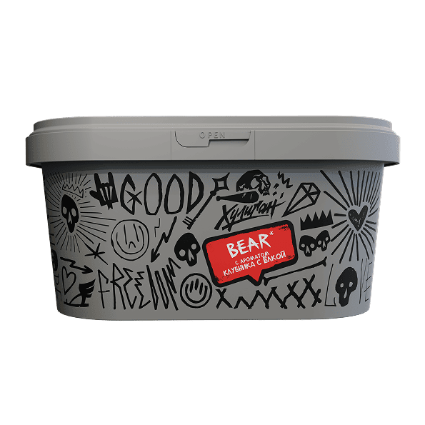 (M) Хулиган 200 г Bear (Клубника с елкой)