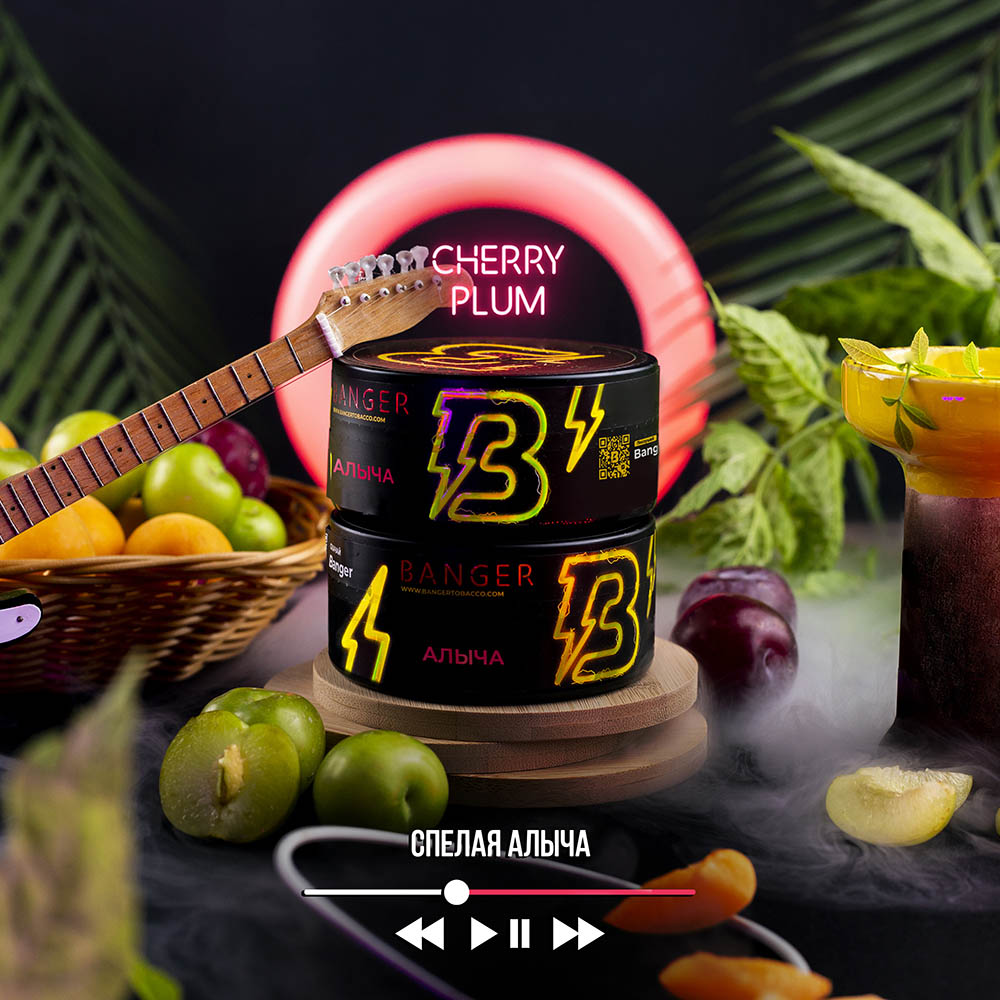 (m) banger 100 г cherry plum — Hookah Market (m) banger 100 г cherry plum