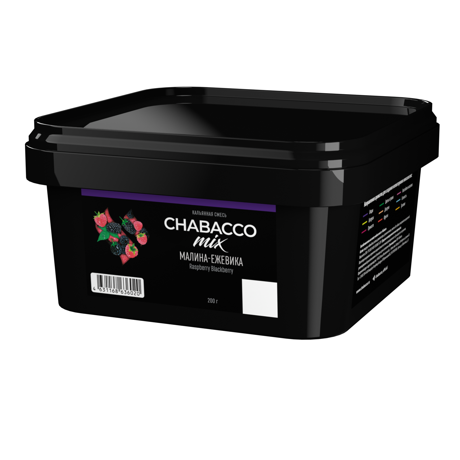 (M) Chabacco Mix 200 г Raspberry Blackberry (Малина Ежевика)