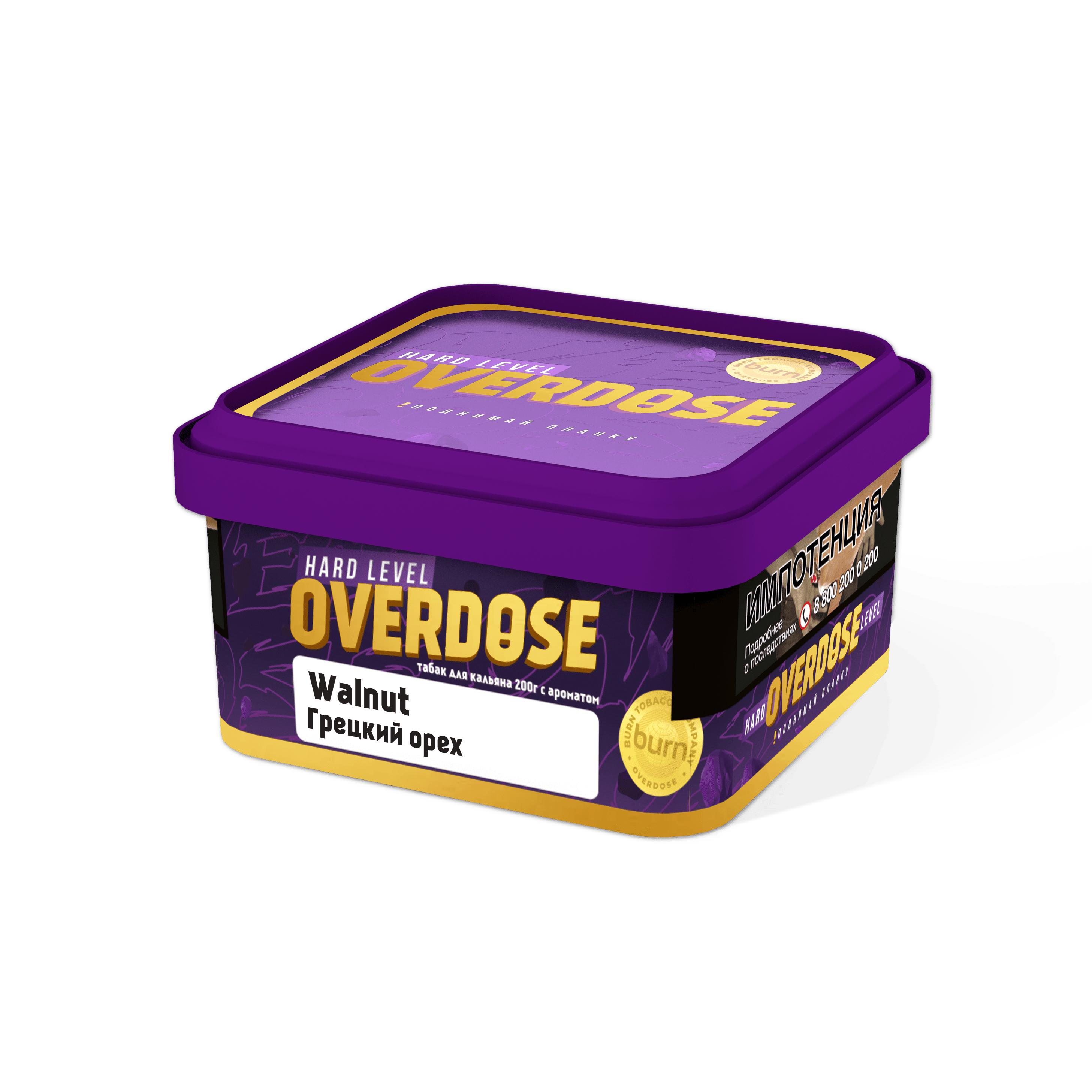 (m) overdose 200 г walnut — Hookah Market (m) overdose 200 г walnut