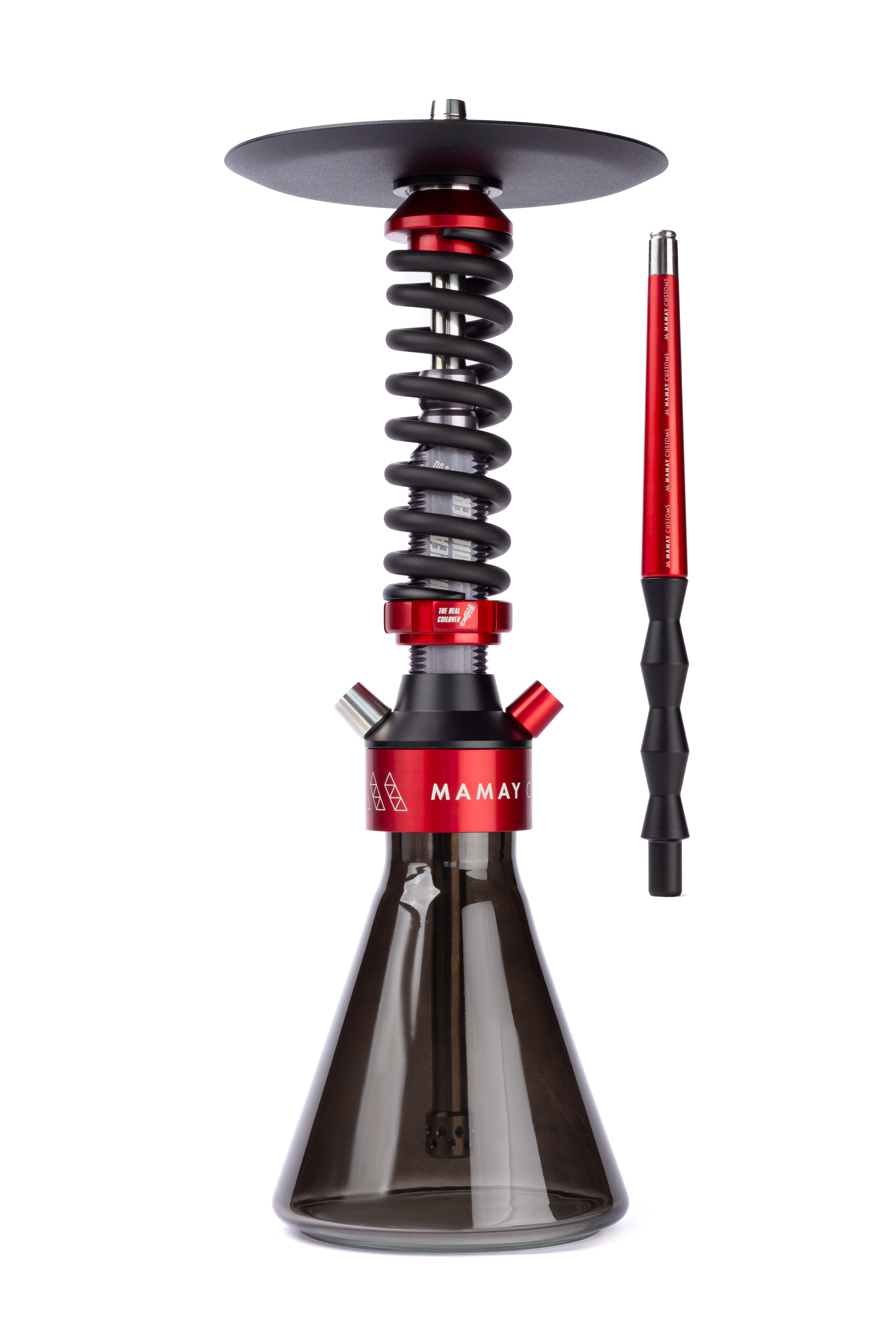 Кальян Mamay Customs Coilover TRC Black Rose (Колба Conical Dark)