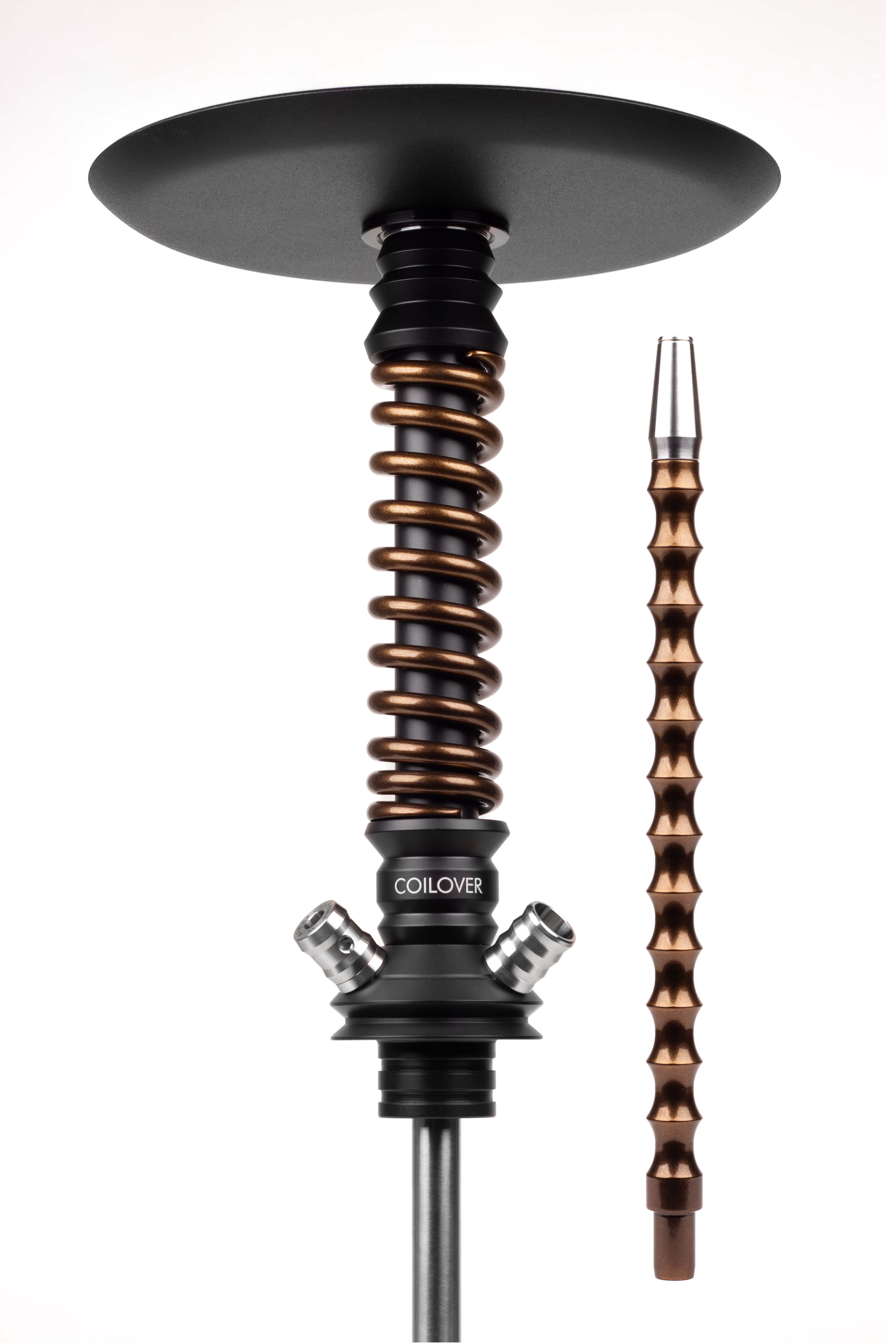 Кальян Mamay Сustoms Coilover Mini Base Черный матовый/Бронза