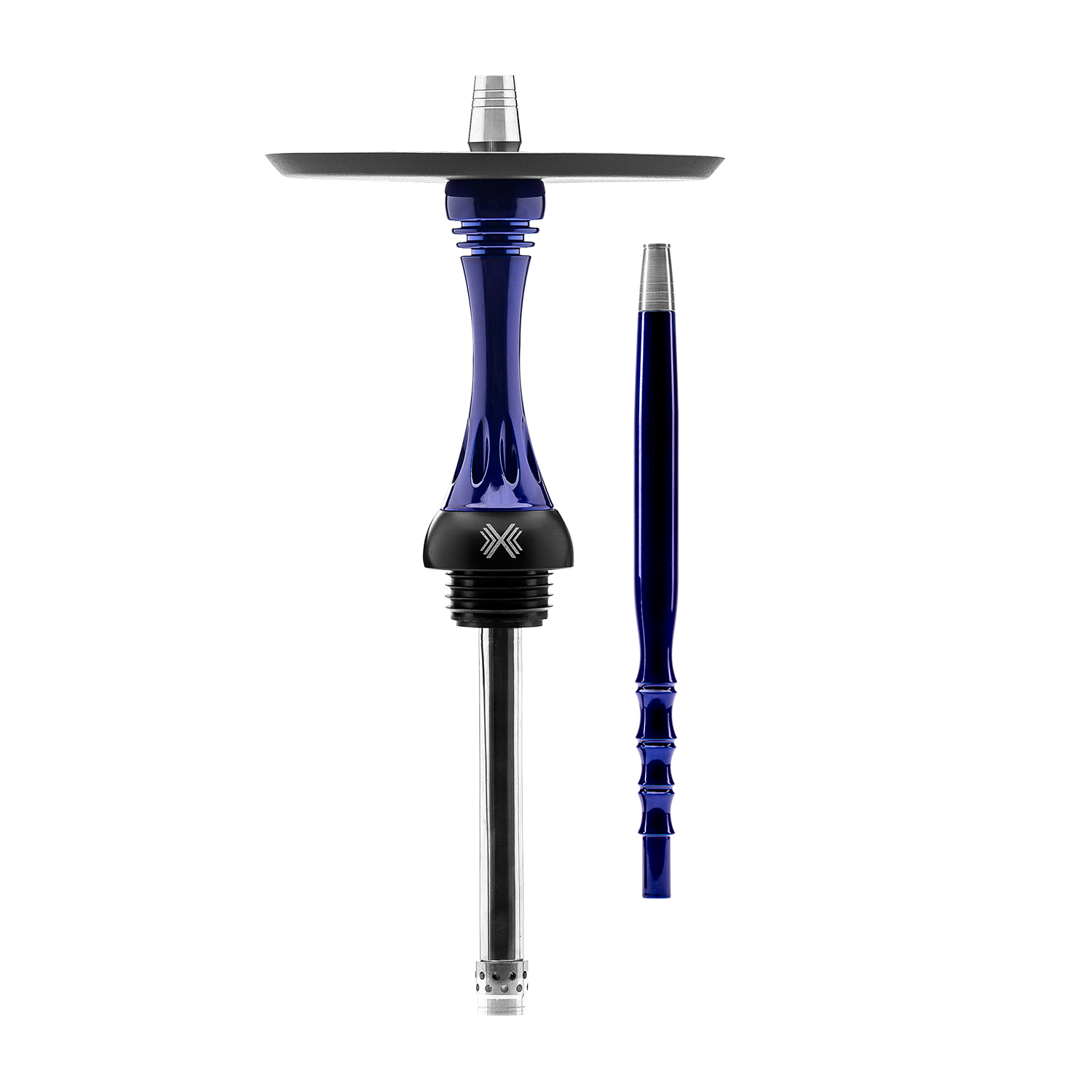 Кальян Alpha Hookah - Model X Dark Blue (Темно-синий лаковый)