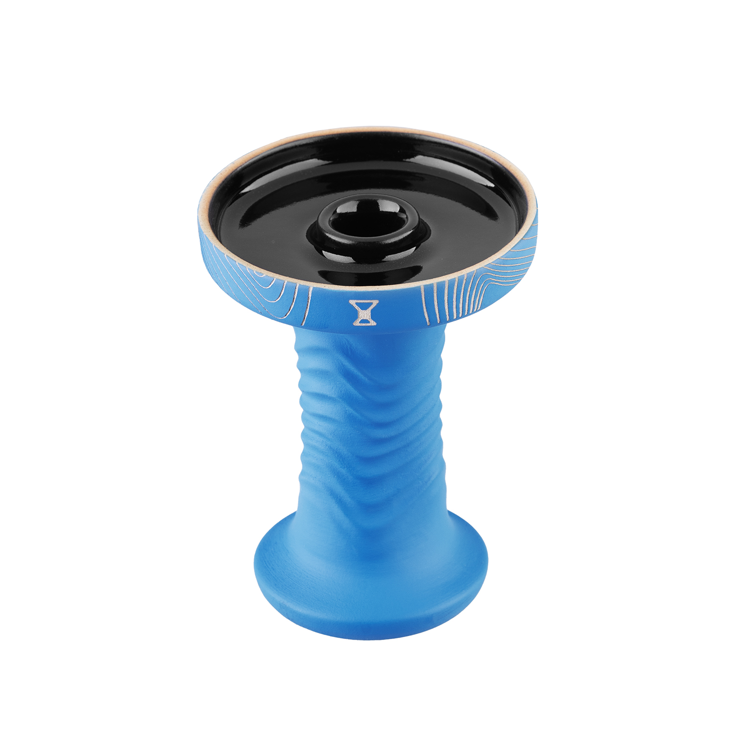  чаша alpha hookah - wave phunnel blue cenote 