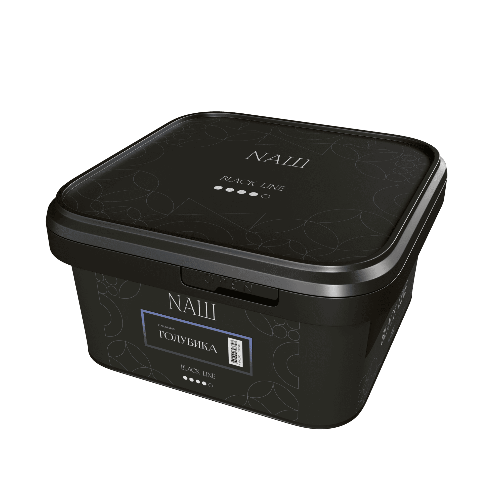 (M) Nаш Black 200 г Голубика