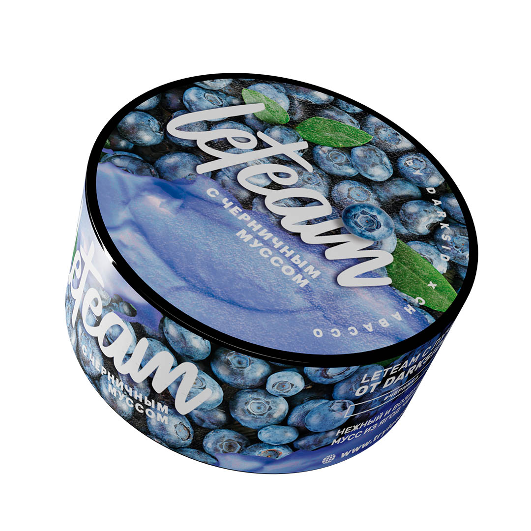 (M) LETEAM 25 г Черничный мусс