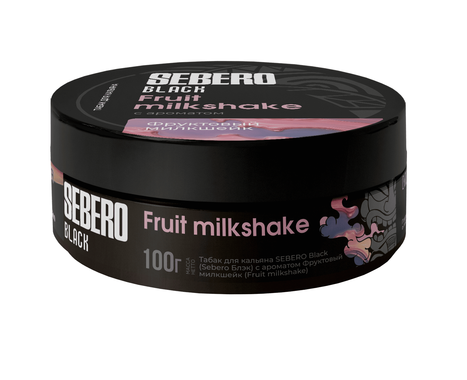 (M) Sebero Black 100 г Fruit Milkshake (Фруктовый милкшейк)