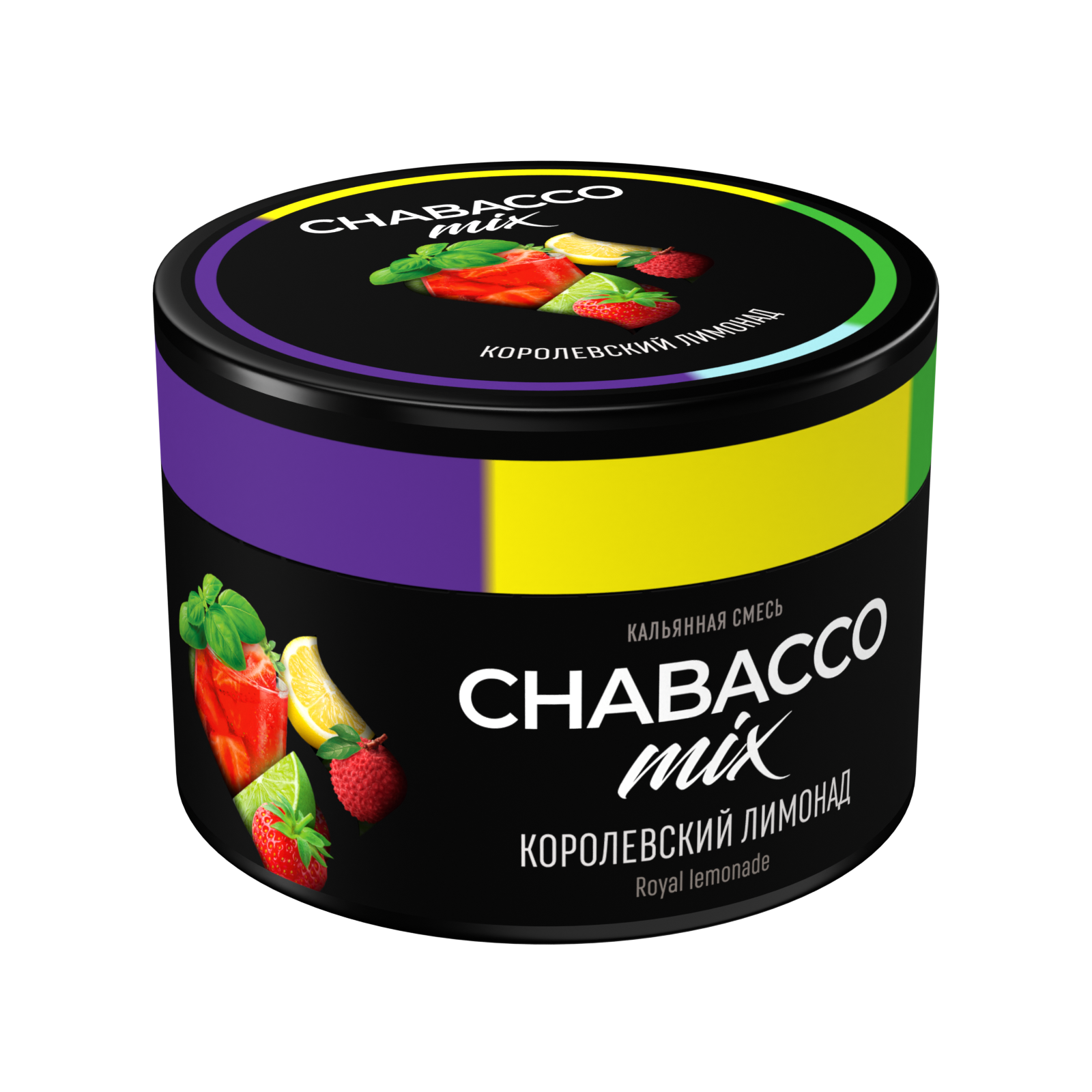 (M) Chabacco Mix 40 г Royal Lemonade (Королевский лимонад)