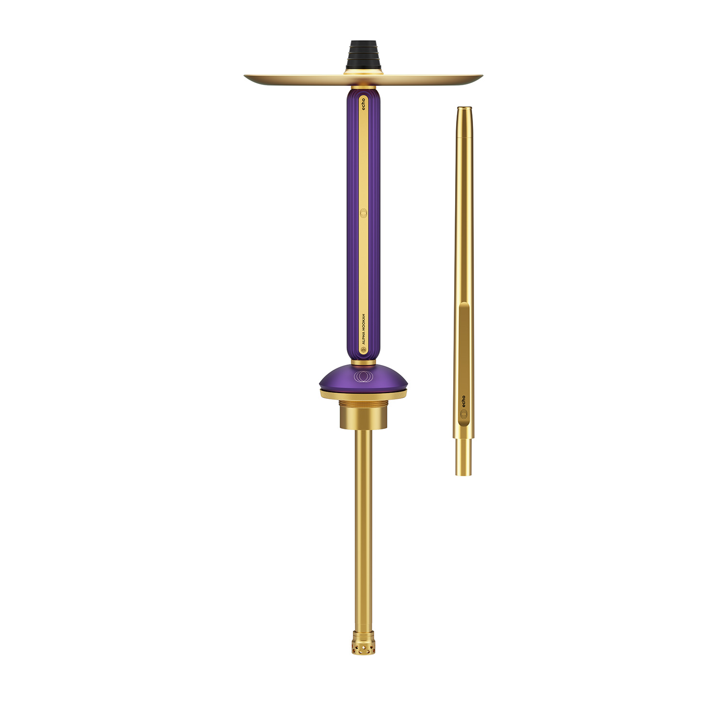 Кальян Alpha Hookah - Echo Gold Jade Purple